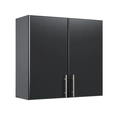 Home Square 2 Piece Wood Wall Cabinet Set in White