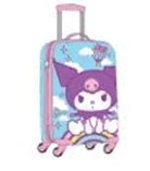 Kuromi 18" Hard Sided Luggage w/4 Spinner Wheels