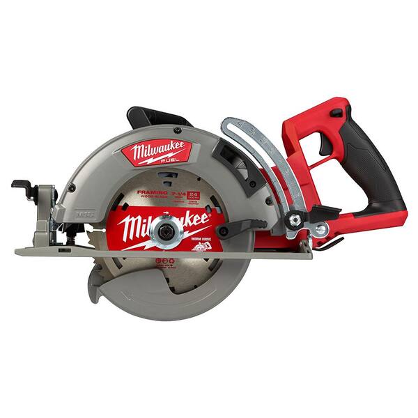 M18 FUEL 18V Lithium-Ion Cordless 7-1/4 in. Rear Handle Circular Saw with 30-Degree Framing Nailer (2-Tool)