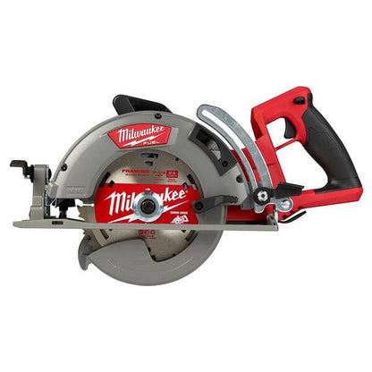 M18 FUEL 18V Lithium-Ion Cordless 7-1/4 in. Rear Handle Circular Saw with 30-Degree Framing Nailer (2-Tool)