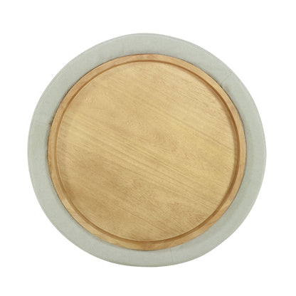 Beautiful Drew Stowaway Coffee Table with Storage by Drew Barrymore, Cream