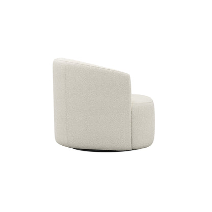 Mainstays Boucle Swivel Accent Chair, Taupe