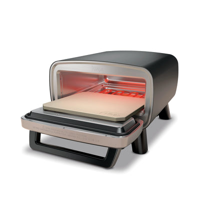 Ninja Artisan Outdoor Pizza Oven, 12-inch, 3-minute Pizza, Neapolitan, Thin Crust, New York Chicago, Custom, 700F Max Temperature, Electric Heat, Bake, Broil