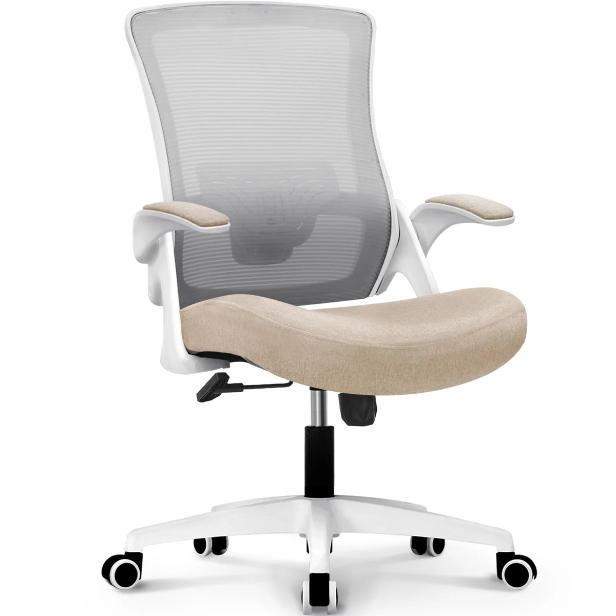 NEO CHAIR Ergonomic Office Chair, Adjustable High Back Mesh Desk Chair with Flip-up Arms, Black