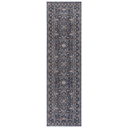 Safavieh Sutton Runner Rug, Navy Beige, 2’2” x 8’
