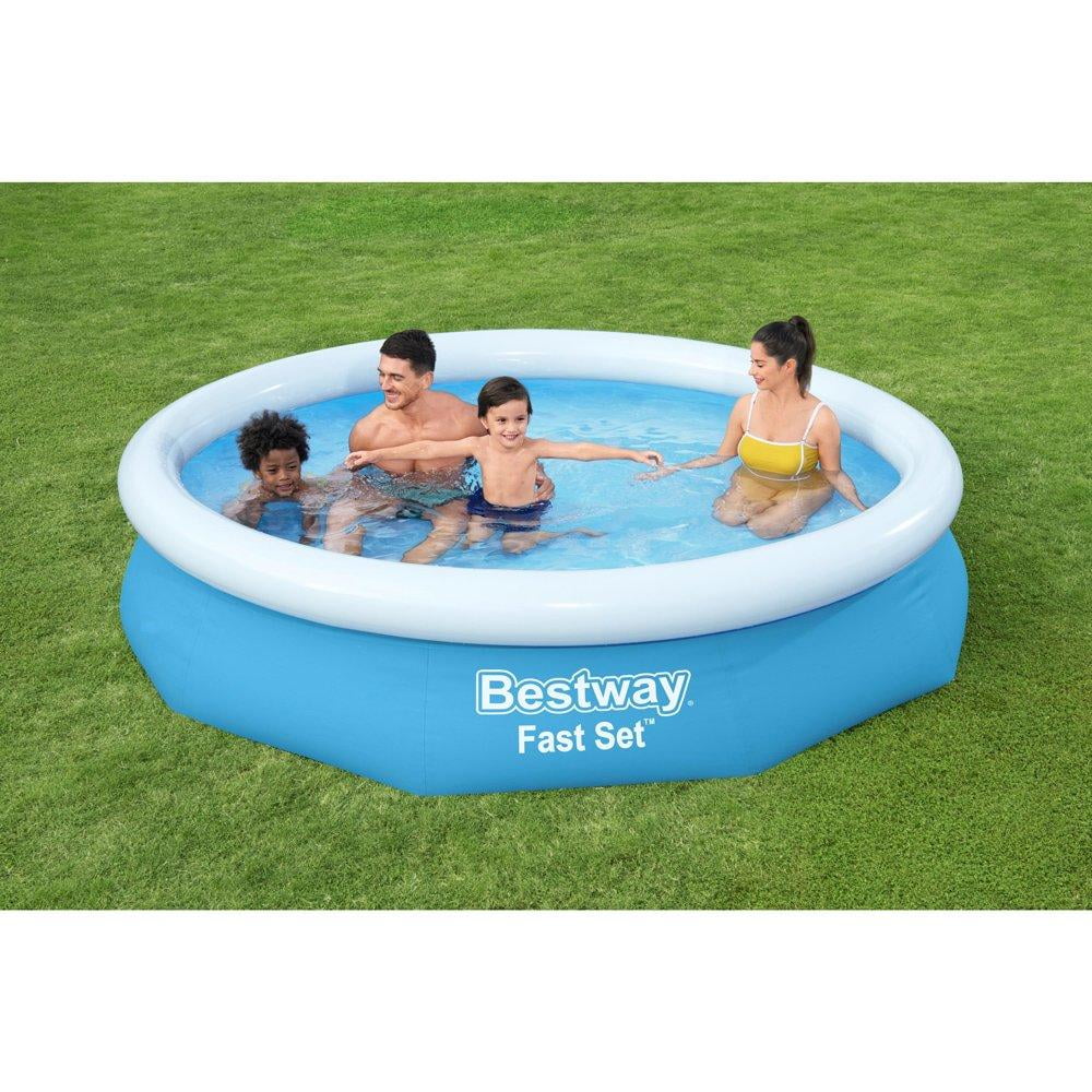 Bestway Fast Set 10�� x 26�� Round Inflatable Pool Set