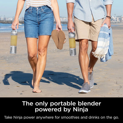 Ninja Blast Portable Blender, Cordless, 18oz. Vessel, Personal Blender for Shakes & Smoothies, BPA Free, Leakproof Lid & Sip Spout, USB-C Rechargeable, Dishwasher Safe Parts, Metallic Purple,