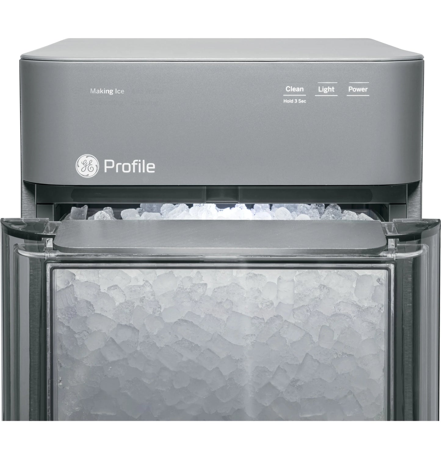 GE Appliances Opal 2.0 Countertop Nugget Ice Maker, 38 lb Maximum Output, Industrial