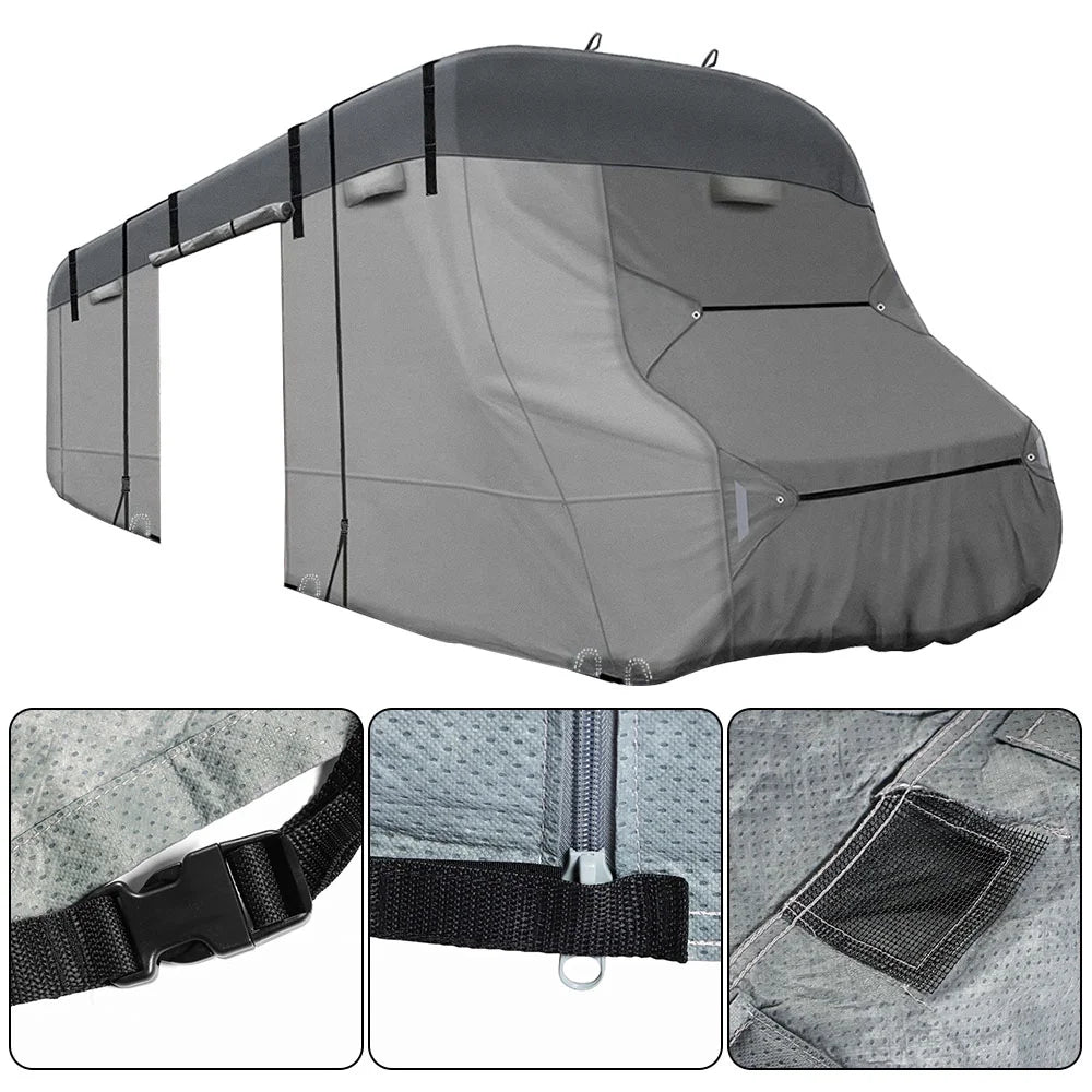 LABLT RV Cover Storage Anti-UV For Class C Motorhome Trailer Camper 29'-32'
