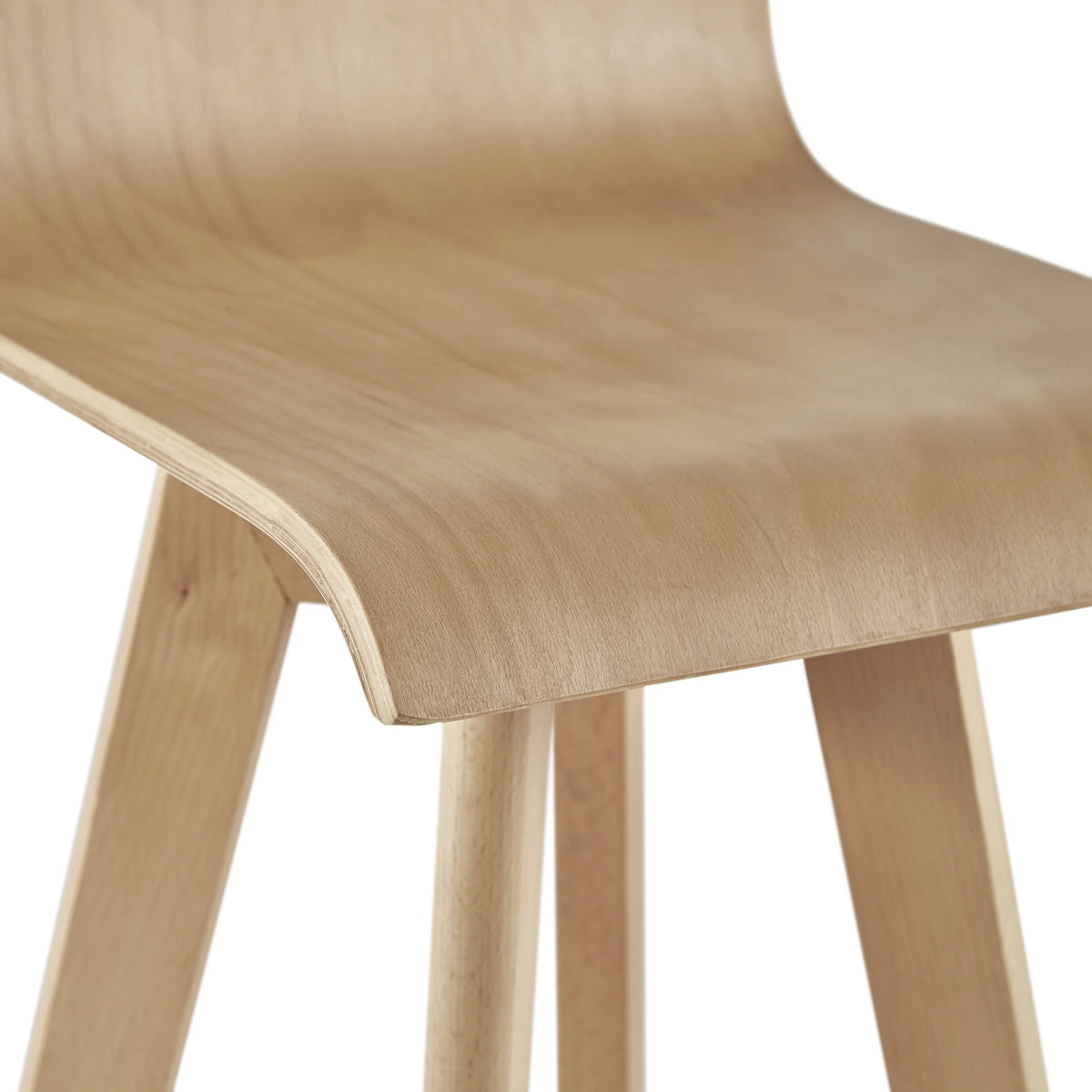 Weston Home Aleksi Modern Wood 29-inch Swivel Bar Stool, Set of 2, Natural