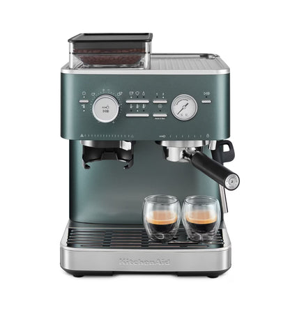 KitchenAid Semi Automatic Espresso Machine with Burr Grinder, KES6551