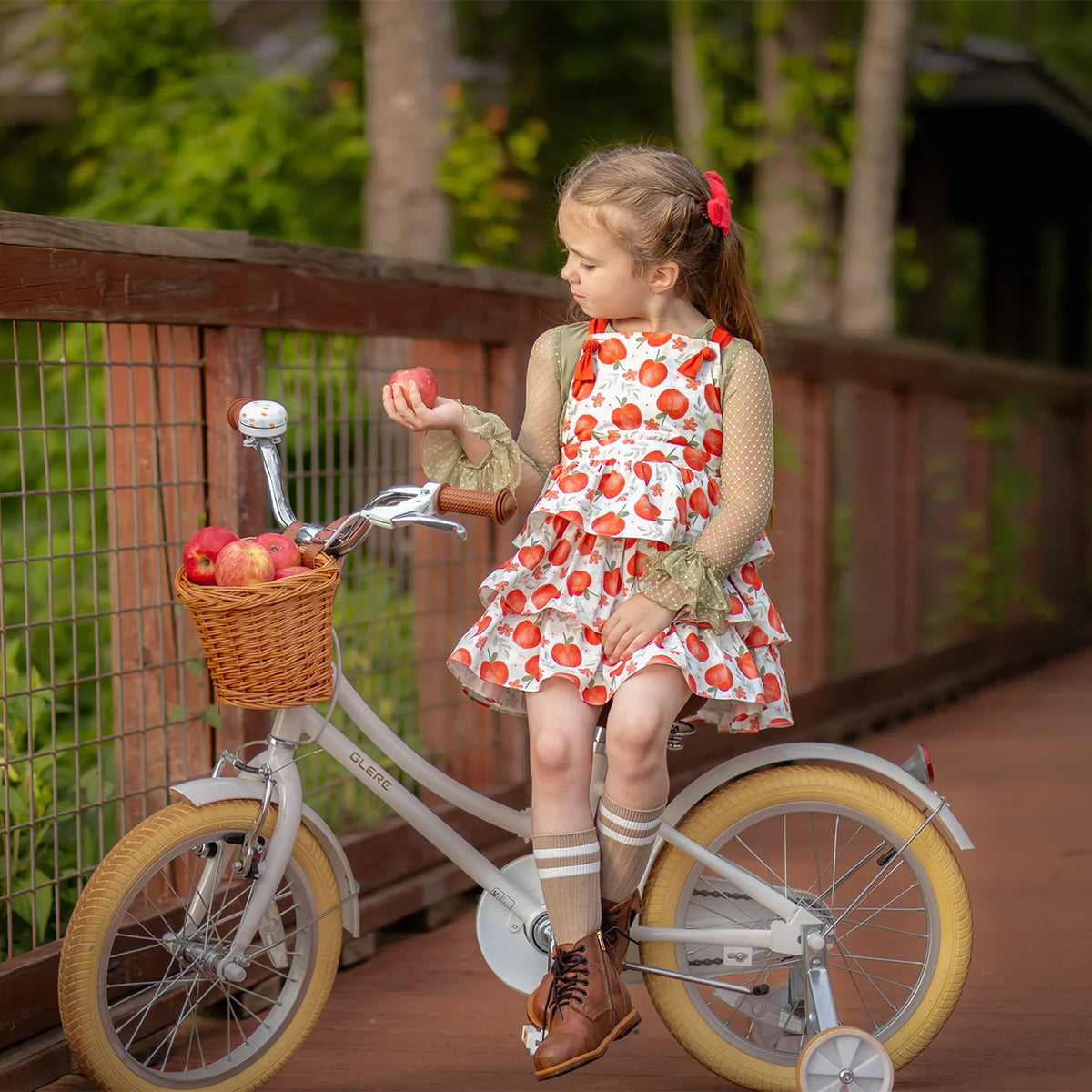 Glerc Little Molly 12 inch Kids Girls Bike for1 2-4 Years Old Child and Toddler,gifts,Pink