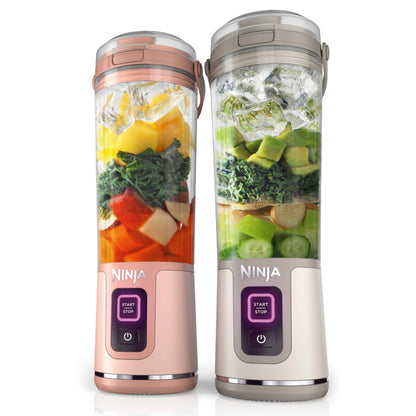 Ninja Blast Portable Blender, Cordless, 18oz. Vessel, Personal Blender for Shakes & Smoothies, BPA Free, Leakproof Lid & Sip Spout, USB-C Rechargeable, Dishwasher Safe Parts, Metallic Purple,