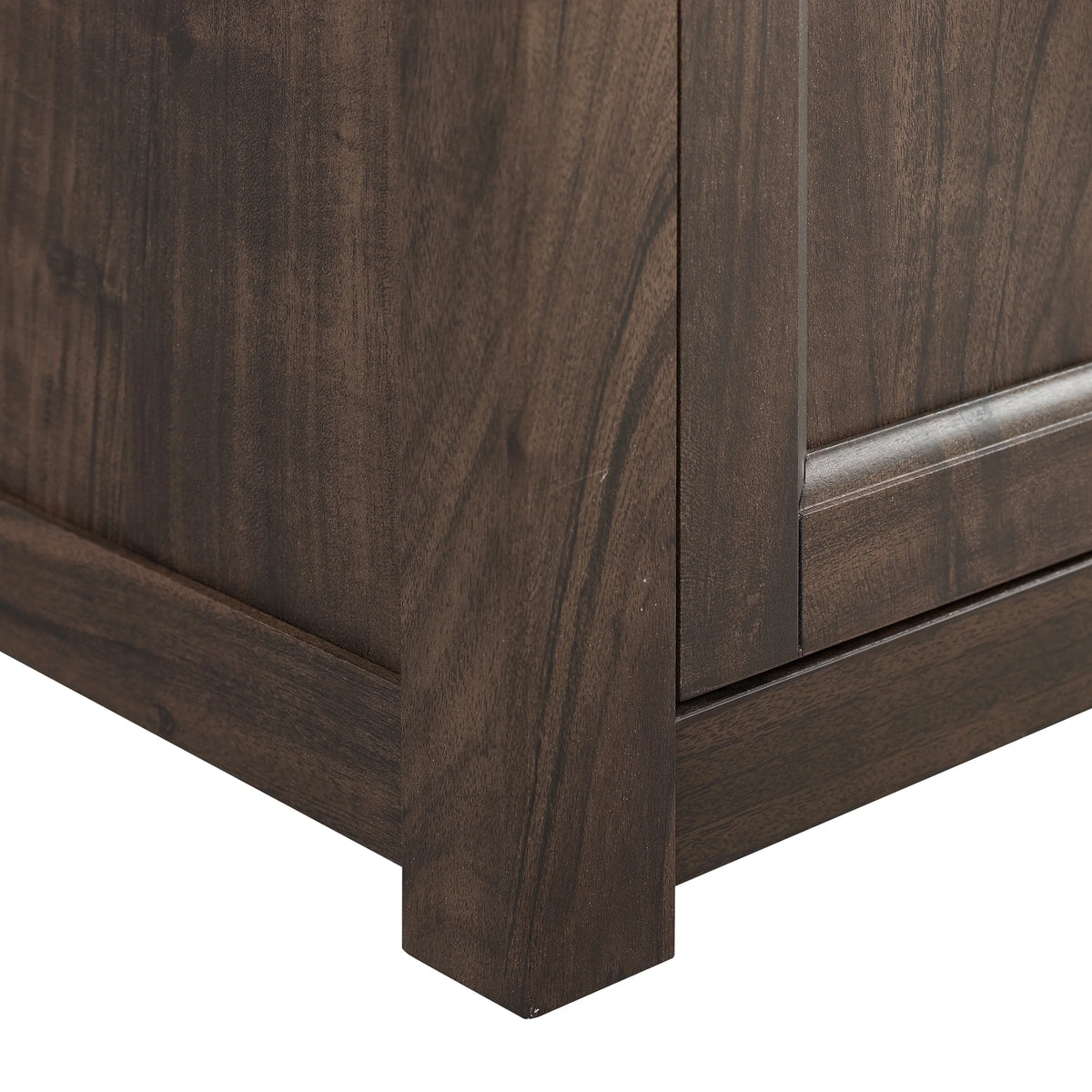 Crosley Furniture Camden 48" Corner Tv Stand Dark Walnut