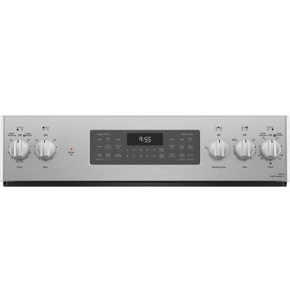 Ge Profile Pb965 30" 6.6 Cu. Ft. Free Standing Electric Double Oven Convection Range -