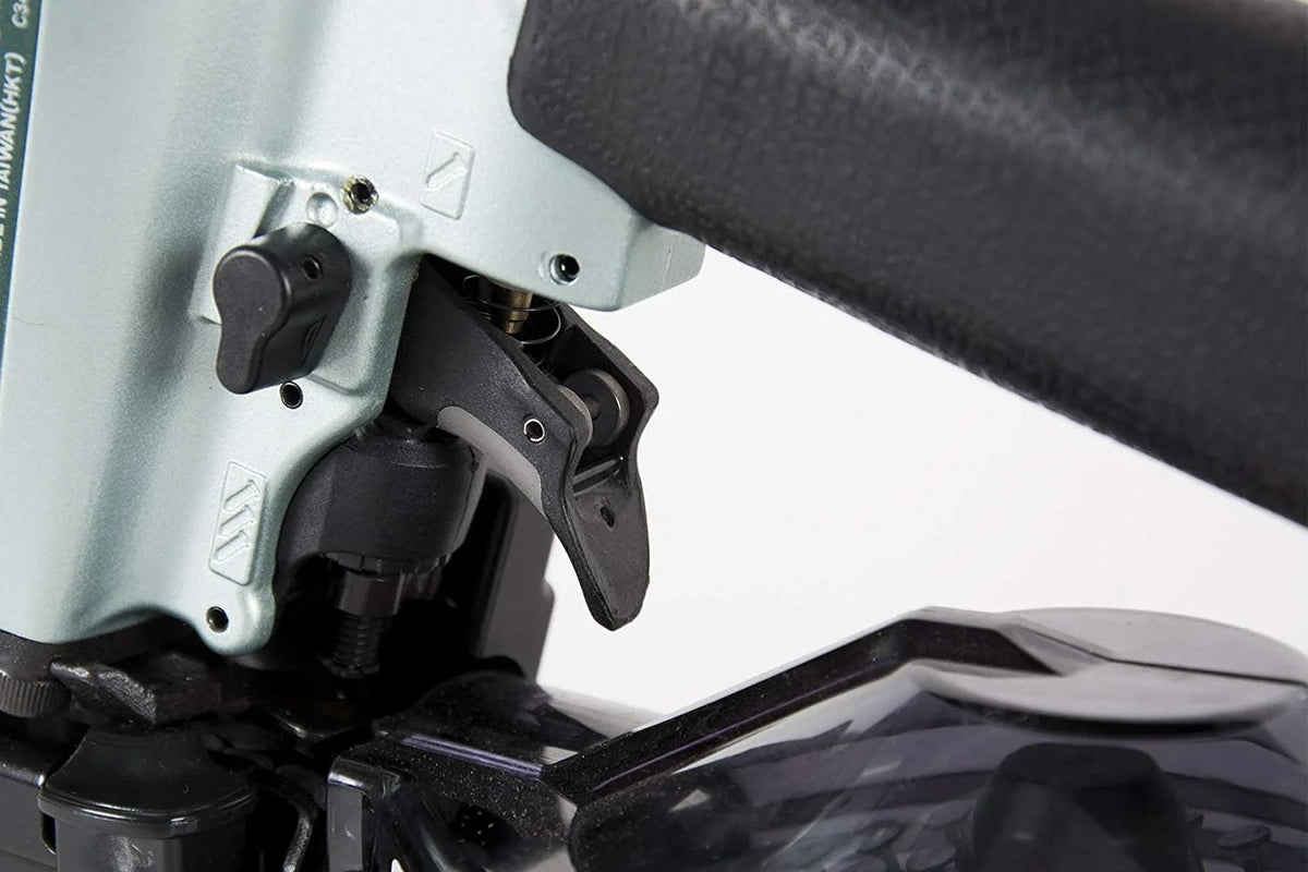 Metabo HPT Coil Siding Nailer, 1-1/2 inch to 2-1/2 inch Siding Nails, Side load, Tilt Bottom Magazine NV65AH2