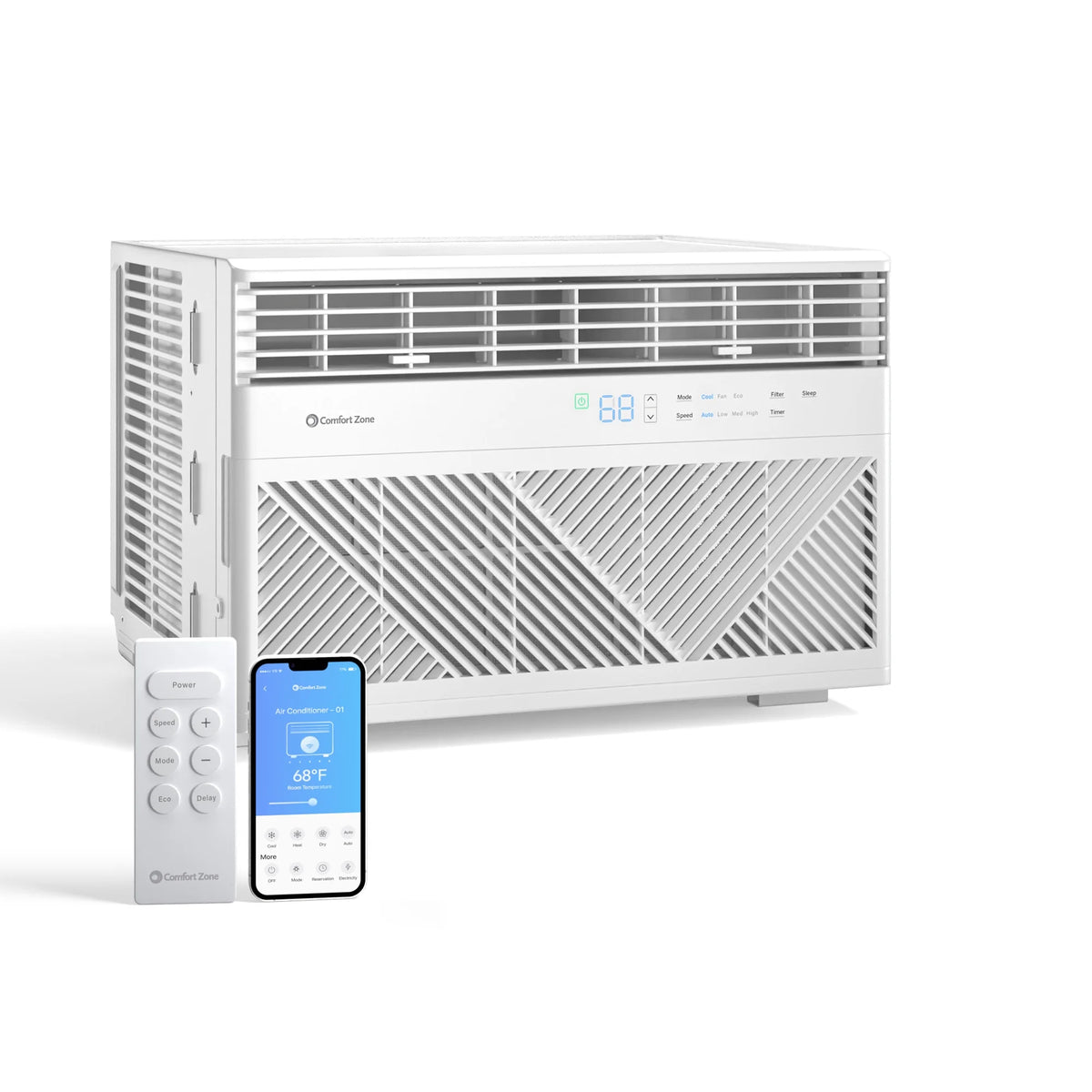 Comfort Zone 5,000 BTU Window Mounted Room Air Conditioner