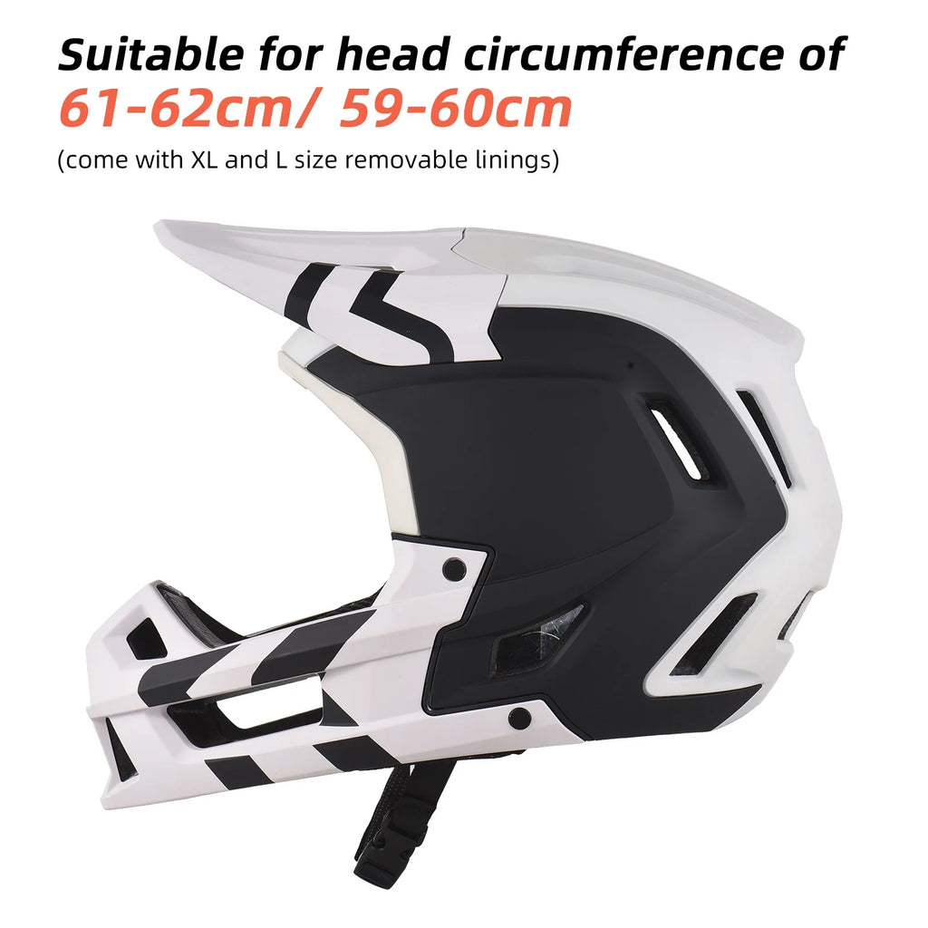 Mountain Full Face Mountain Bike Helmet Ventilation Lightweight Helmet
