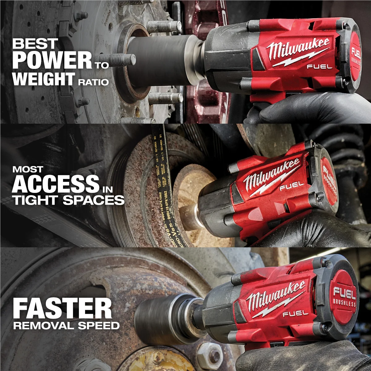 Milwaukee Tool M18 FUEL and M12 FUEL 2-Tool Combo Kit