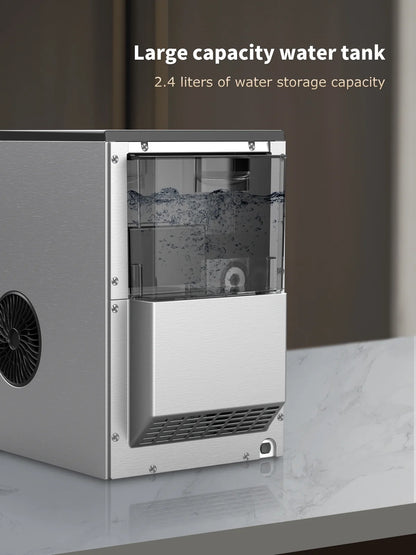 Northair 44lb Self-Dispensing Nugget Ice Maker Machine with Top Loading Water Reservoir