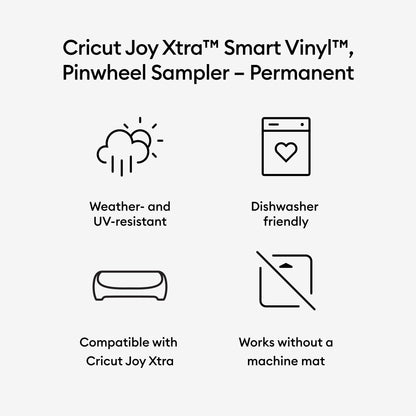 Cricut Joy Xtra Die-Cutting Machine Sticker Edition Bundle, White- New Walmart Exclusive