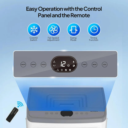 ROVSUN Portable Air Conditioners, White