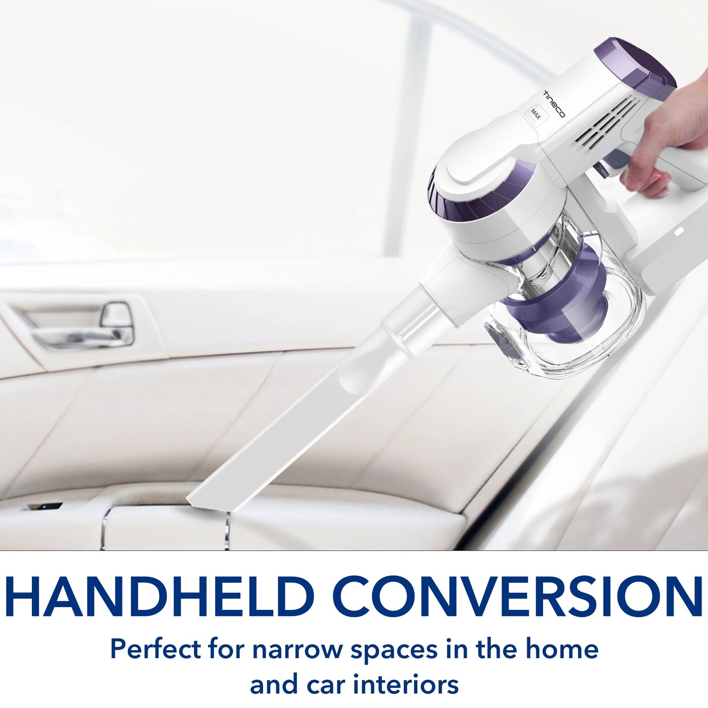 Restored Tineco A10-D Plus - Cordless Ultralight Stick Vacuum Cleaner for Hard Floors and Low-Pile Rugs (Refurbished)