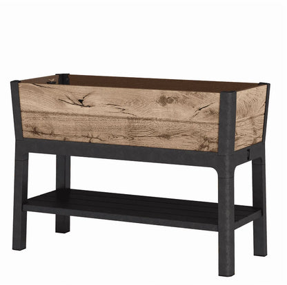 Keter Signature Collection 29 Gal. Resin Elevated Garden Bed