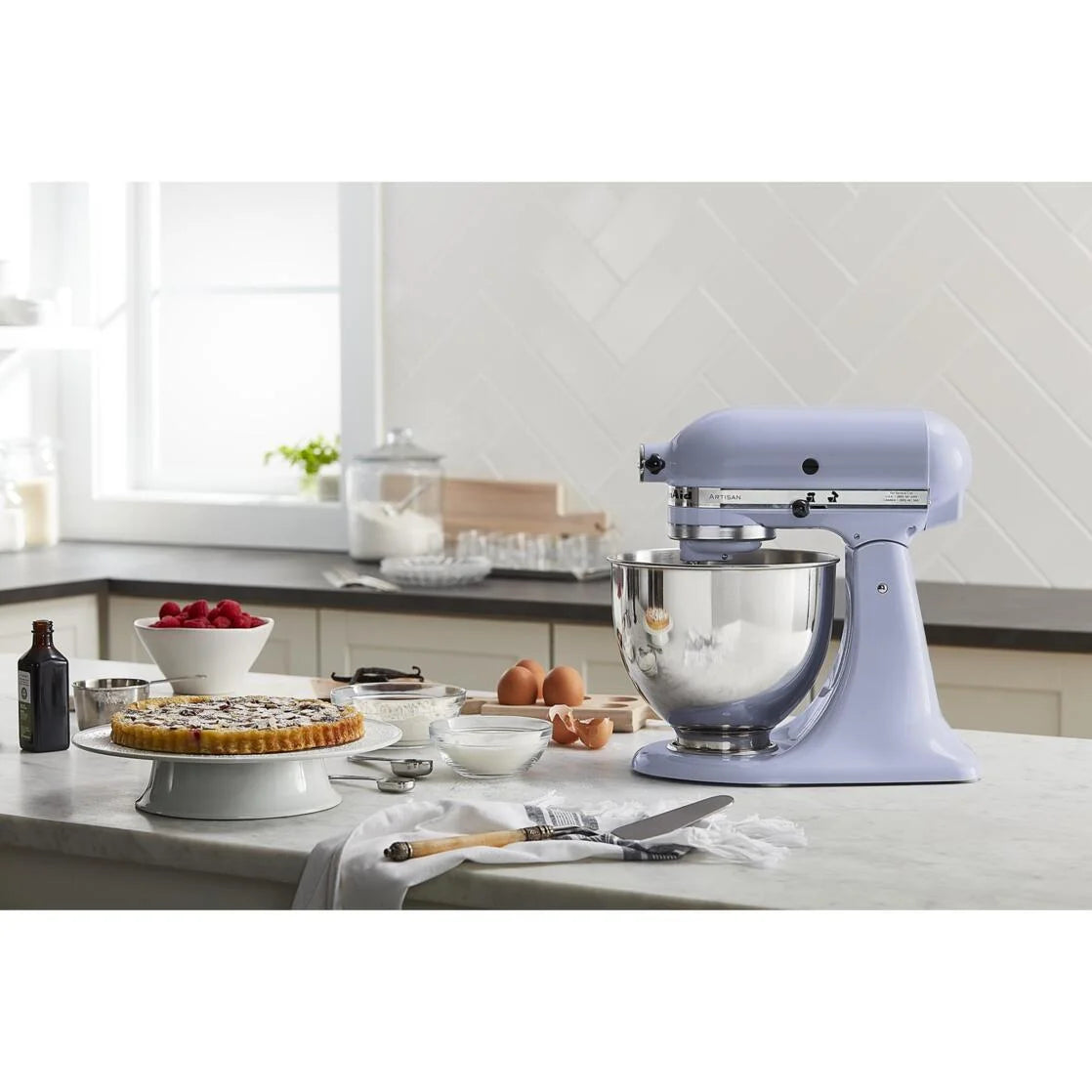 KitchenAid Artisan Series 5-Quart Tilt-Head Stand Mixer, Wildflower, KSM156CXWF
