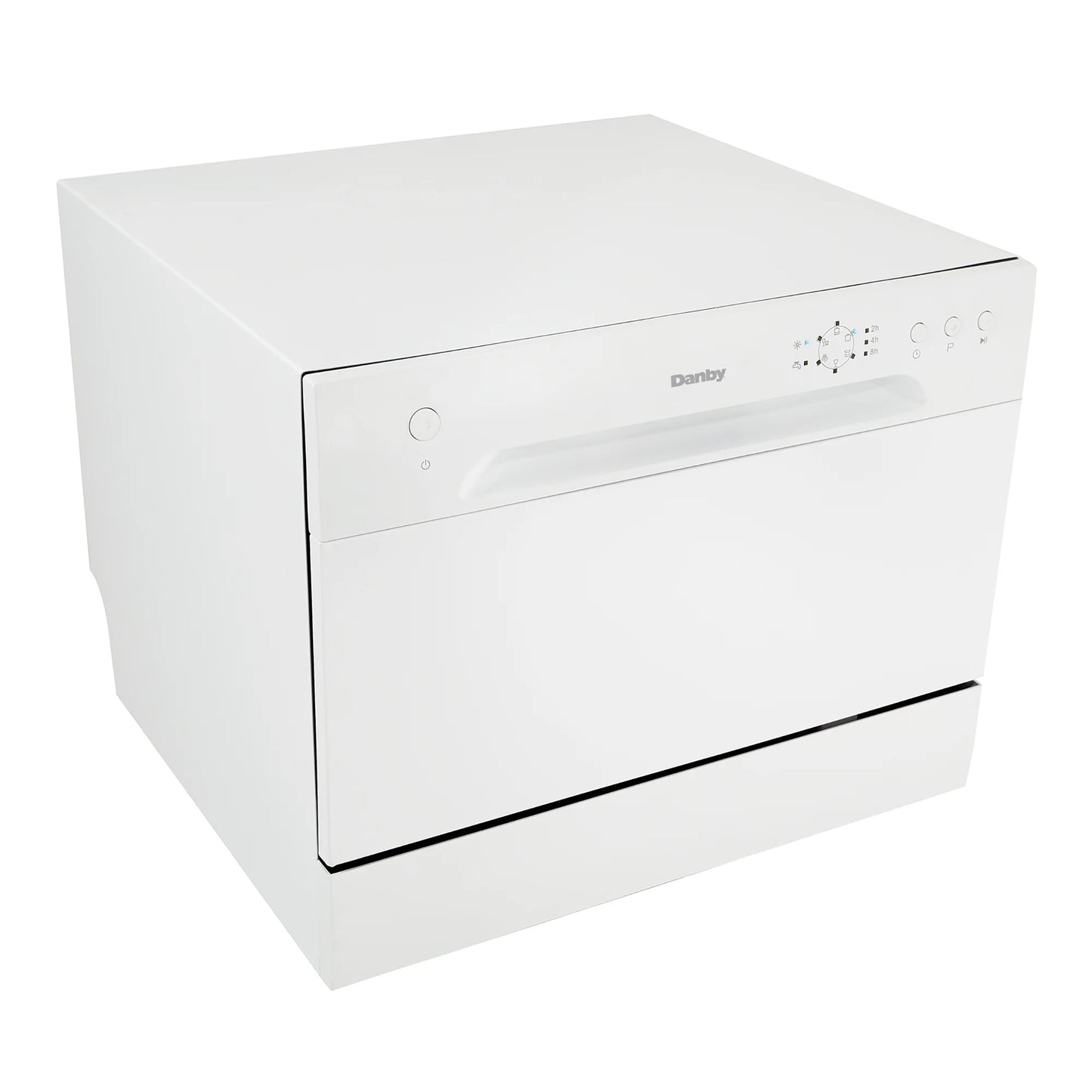 Danby 6 Place Setting Countertop Dishwasher in White (DDW621WDB)