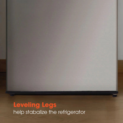 Magic Chef New 17.3 inch Width 1.7 Cu. ft. Compact Refrigerator with Single Door Color in Black
