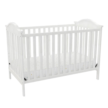 Baby Relax Adele 3-in-1 Convertible Crib. White