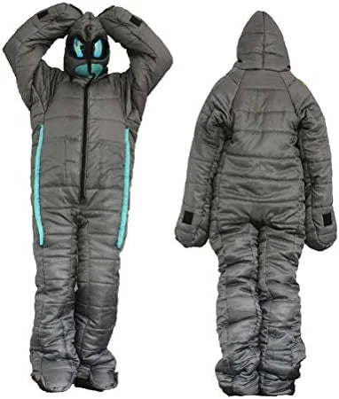 Adult Lite Wearable Sleeping Bag Warming Camping Sleeping Bag Lazy Travelling Easy Carrying for Walking Hiking Camping Outdoor Hello