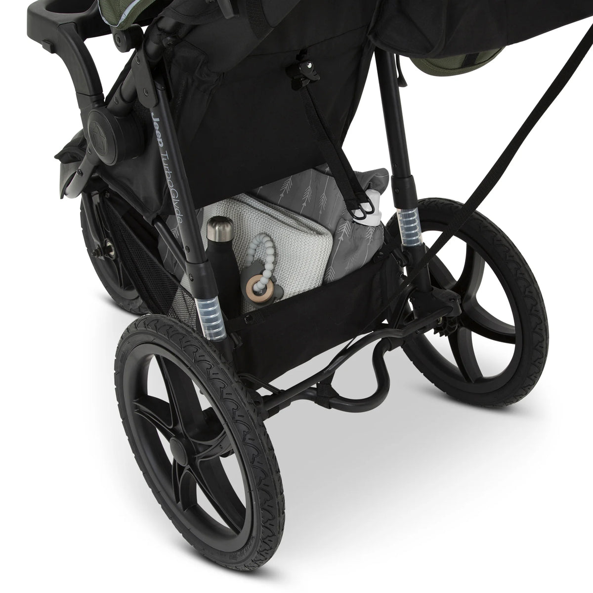 Jeep TurboGlyde Jogging Stroller by Delta Children, Black
