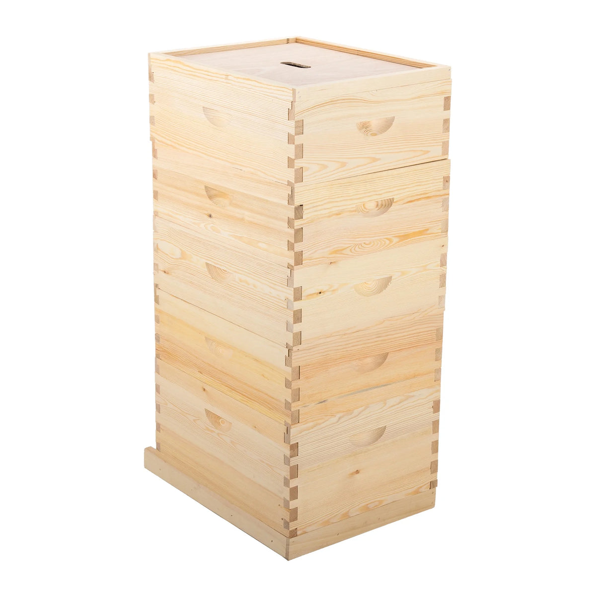 Preenex Langstroth Beehive Kit with Metal Roof, Wooden, Multi-color