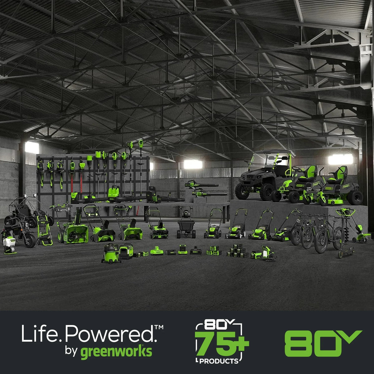 Greenworks Pro 80V (170 MPH / 730 CFM) Brushless Cordless Axial Blower, Tool Only BL80L02