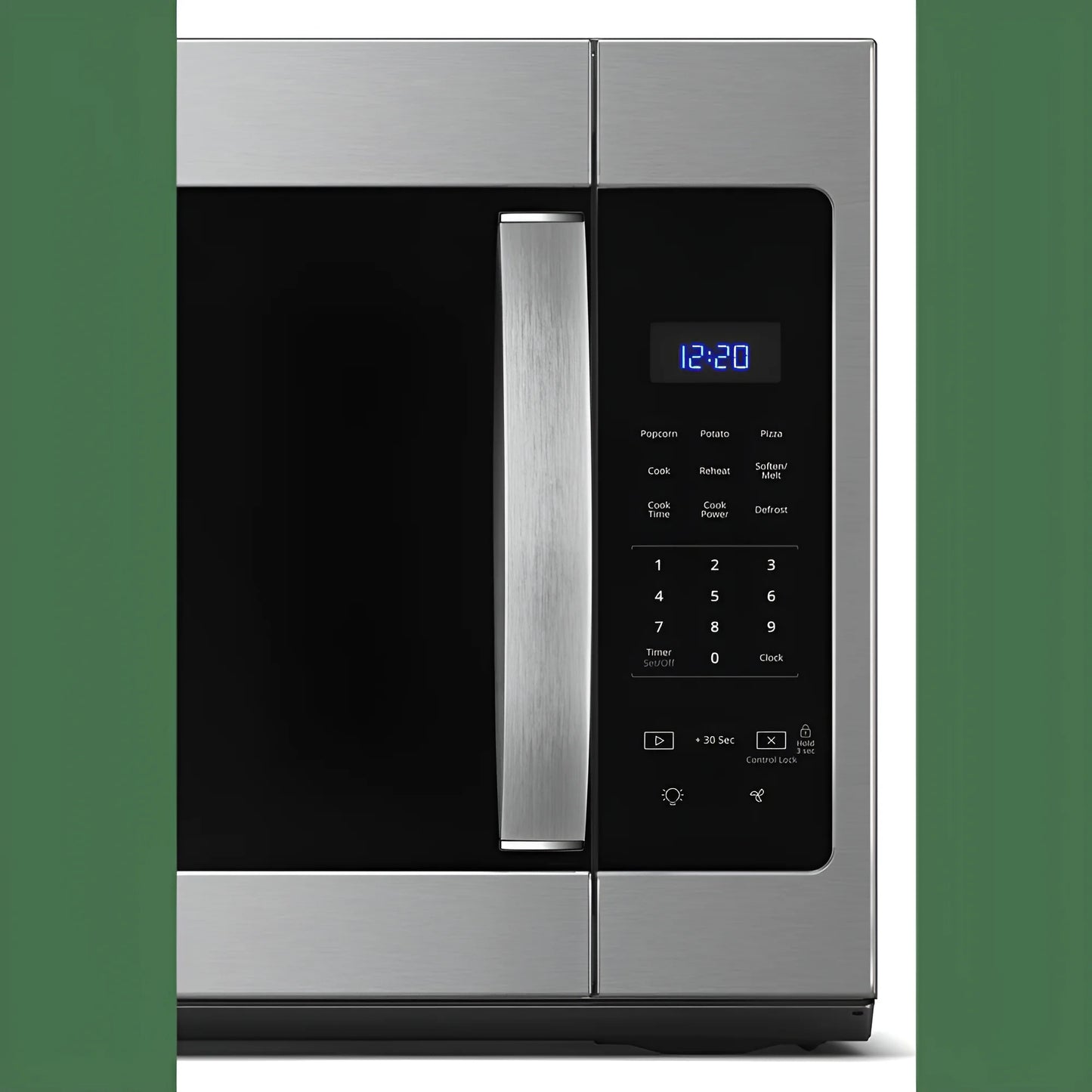 Whirlpool 1.7 Cu. Ft. Microwave Hood Combination Black