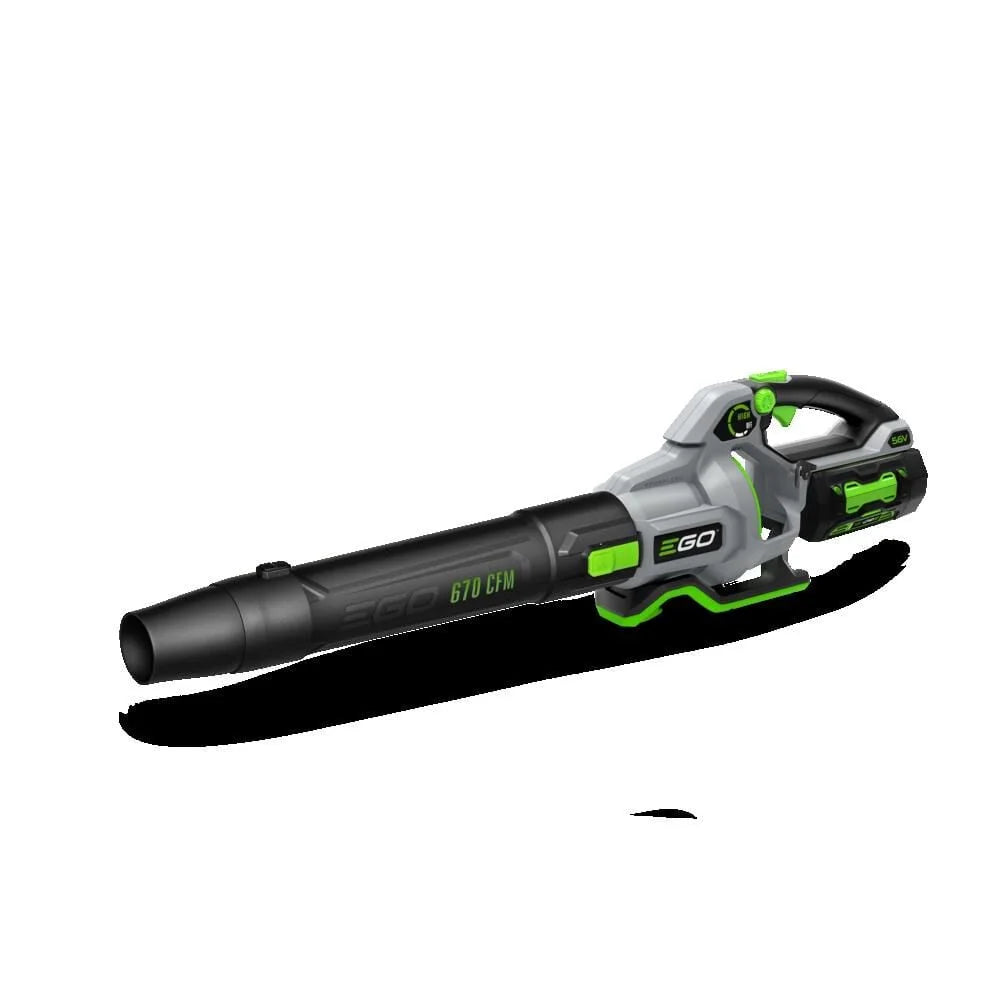EGO Power+ LB6703 180 mph 670 CFM 56 V Battery Handheld Leaf Blower Kit (Battery & Charger)