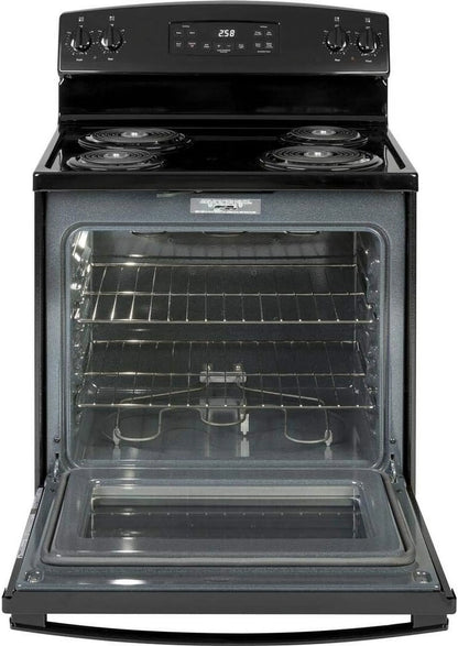 GE Appliances JB258DMBB 30 Inch Electric Freestanding Range Black