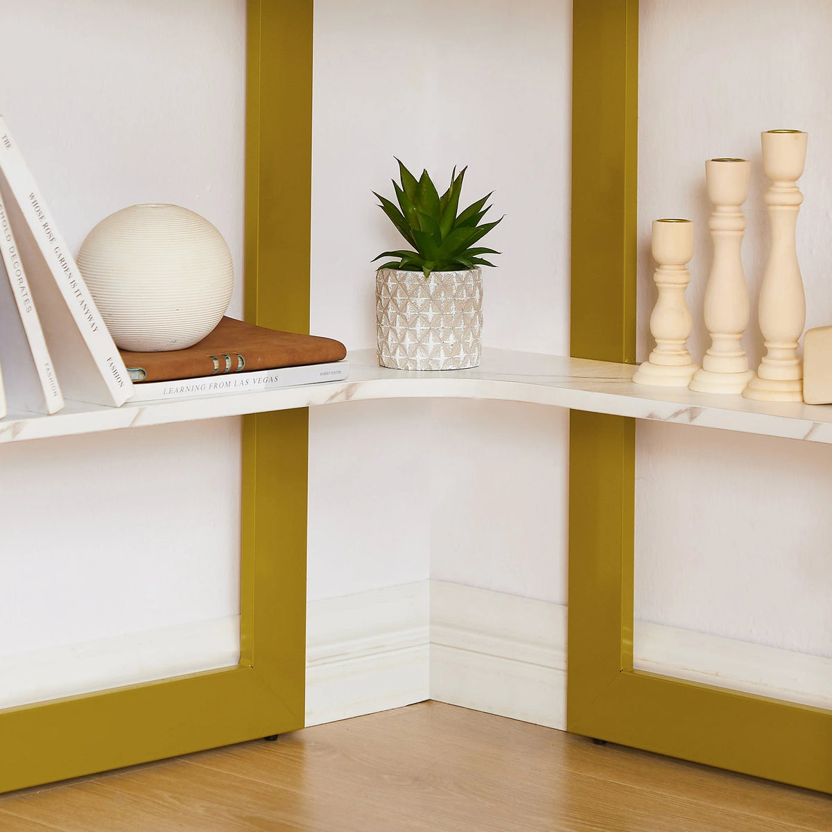 Brown Triangle Corner Desk, Office/Computer/Writing Desk for Student Apartments