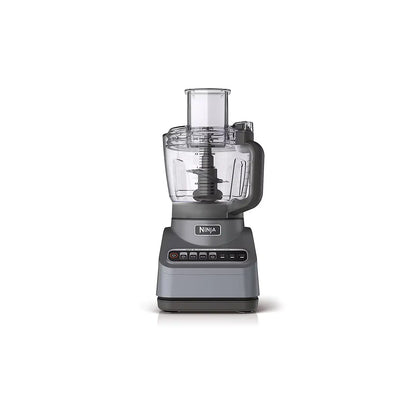 Ninja Professional 9 Cup Food Processor, 850 Watts, Auto-iQ 3 Presets, Chop, Dough, Slice, Shred, BN600 Silver