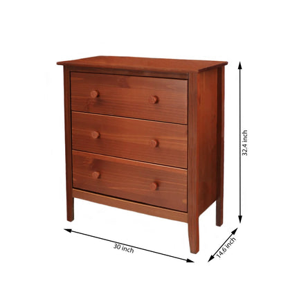 Adeptus Solid Wood Easy Pieces 4 Drawer Chest of Drawers - White