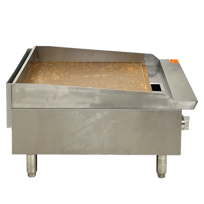 NSF 36 in. Commercial Griddle 90,000BTU Gas Griddle, 3 Burner Heavy-Duty Stainless Steel Countertop Griddle