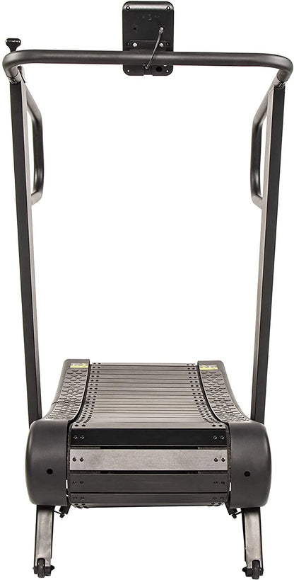 Signature Fitness SF-S2 Sprint Demon - Motorless Curved Sprint Treadmill with Adjustable Levels of Resistance - 300 lb Capacity