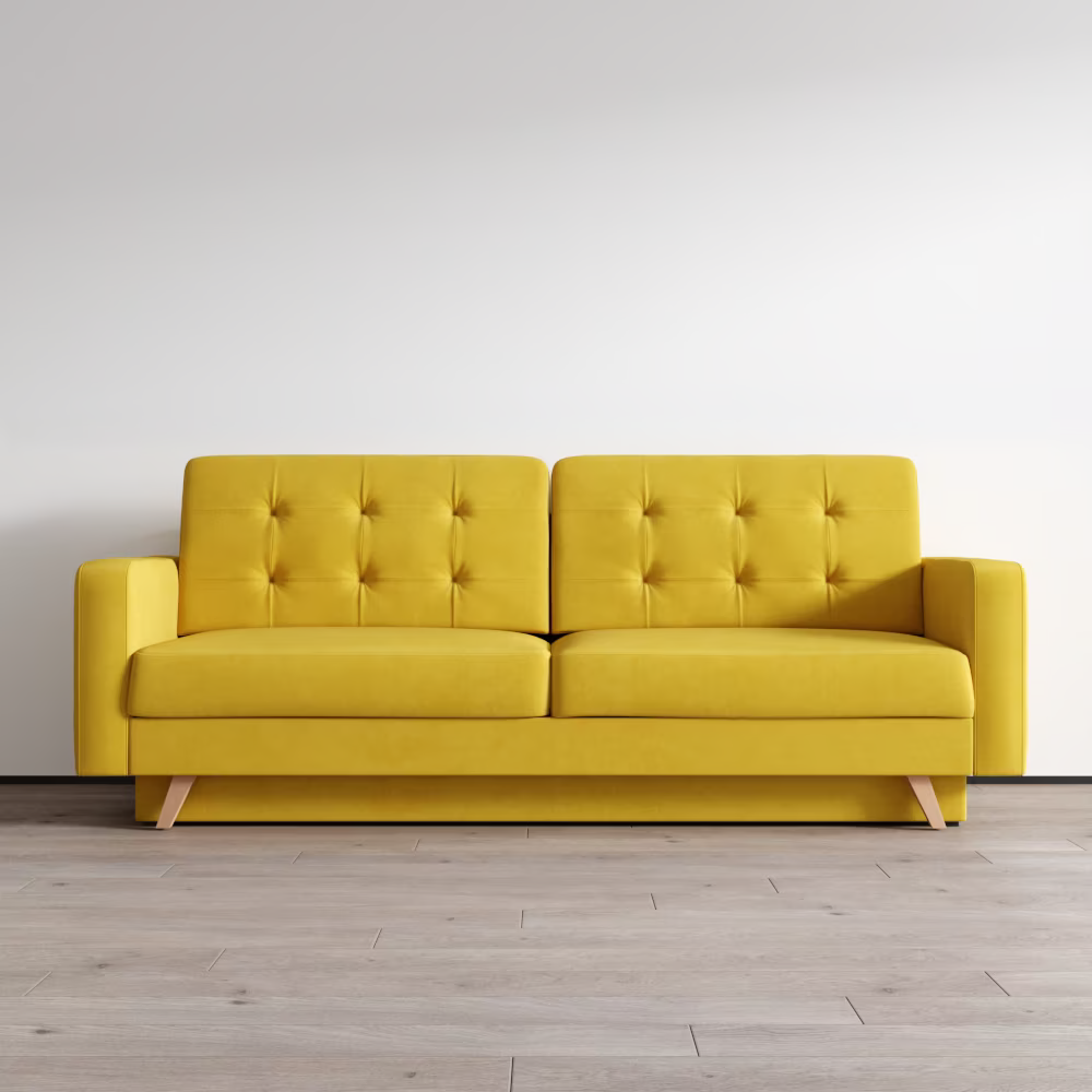 Meble Furniture Vegas Queen Sofa Bed with Storage, Multiple Colors