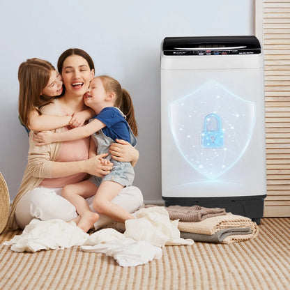 Ktaxon 17.8lbs Portable Fully Automatic Washing Machine W/ Drain Pump