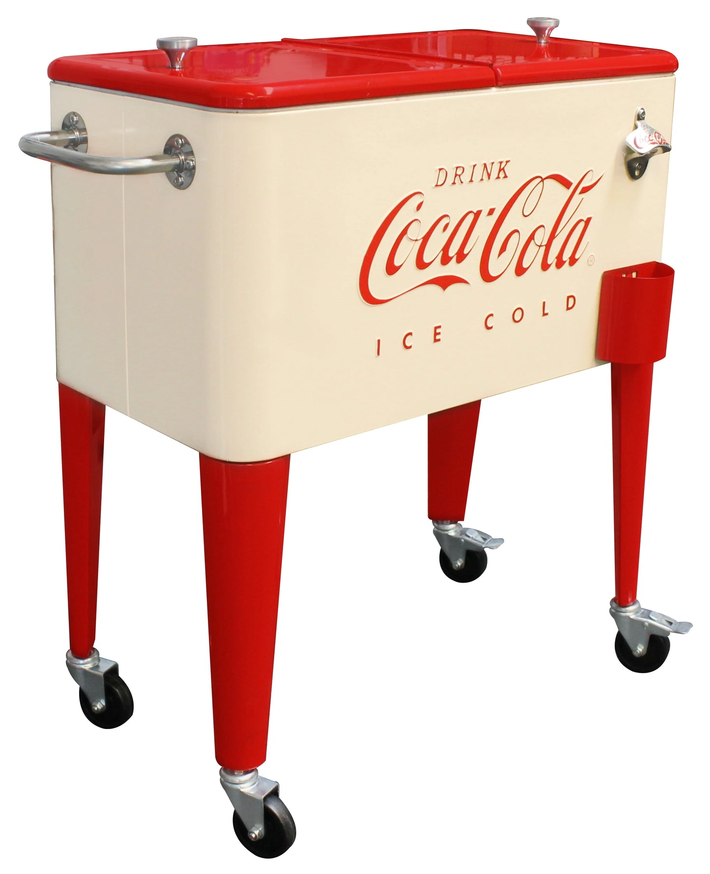 Leigh Country Licensed Coca-Cola Series CP 98111 Metal 60 Qt Outdoor Patio Cooler