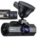 Vantrue Front and Interior (Cabin)1440P+1440P 30FPS Dual Dash Cam for Uber, Single Car Camera Mode up to 4K (2160P) with GPS Mount, WDR, G-sensor, 24/7 Parking Mode, Loop Recording, G-sensor (N2S W��