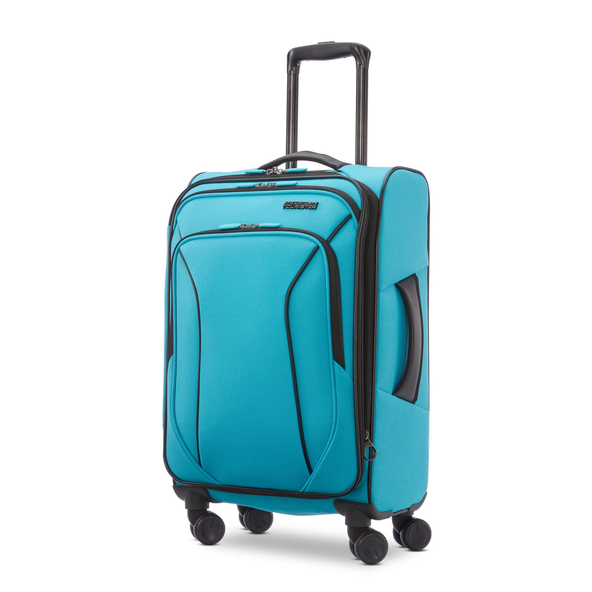American Tourister X-Lite 3-Piece Luggage Set with Spinner Wheels - Light Grey