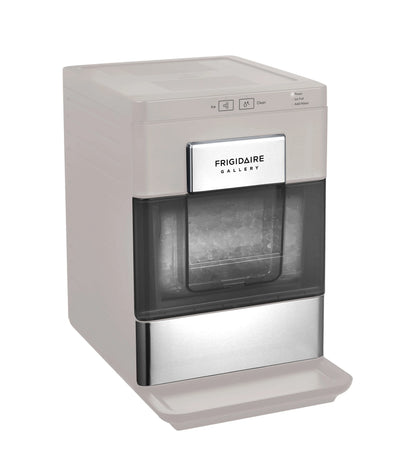 Frigidaire Gallery 33 lbs. Touchscreen Nugget Ice Maker - Stainless Steel Accent, EFIC220, Black